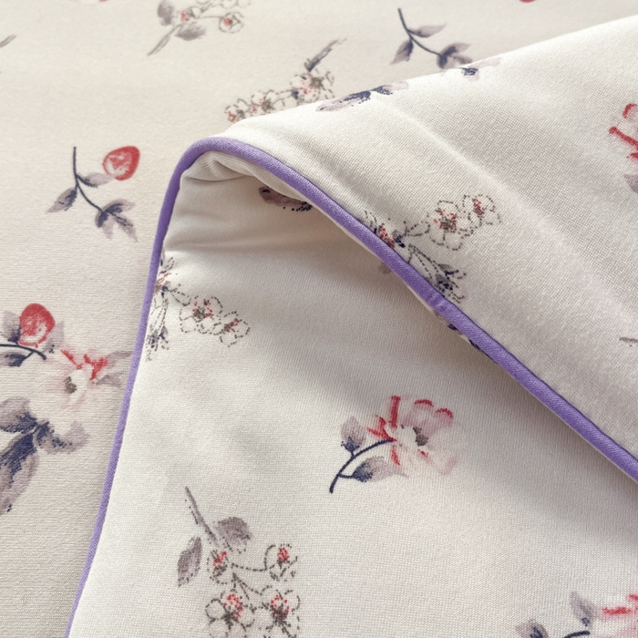 91家纺网 家纺一手货源 找家纺 龙图家纺 2025新款A类母婴针织棉夏被印花卡通凉感丝夏凉被空调被 长相思