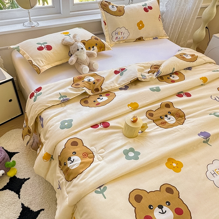 91家纺网 家纺一手货源 找家纺 （总）友承家纺 2025新款A类母婴级大豆夏被夏凉被空调被