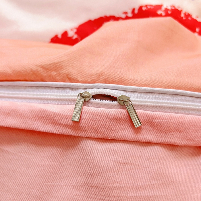 91家纺网 家纺一手货源 找家纺 梵赫 2025新款卡通全棉A类夹棉两用幼儿园儿童夏被被套 彩虹