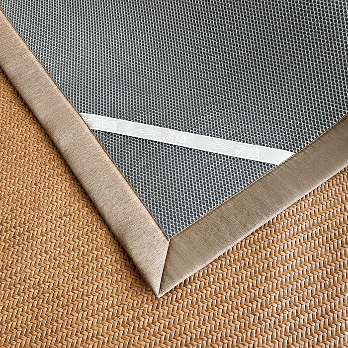 91家纺网 家纺一手货源 找家纺 阿牛席业 2025新款舒爽藤席系列-E-PE藤席 PE霸王藤-咖色