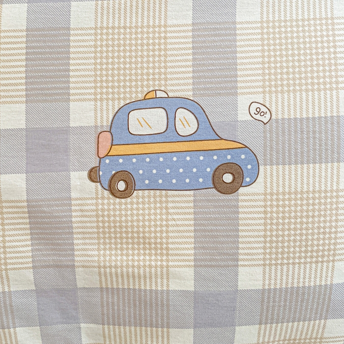 91家纺网 家纺一手货源 找家纺 卡普 2025新款爆款加厚卡通小清新全棉纯棉学生宿舍三件套床笠隔天可拿小汽车