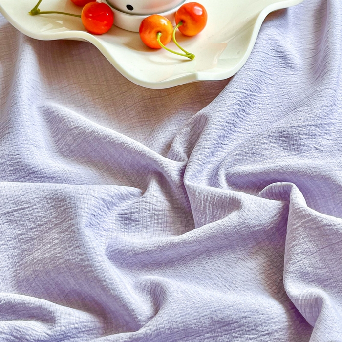 91家纺网 家纺一手货源 找家纺 优米家纺 2025新款ins小清新双层纱印花床单 梦幻紫