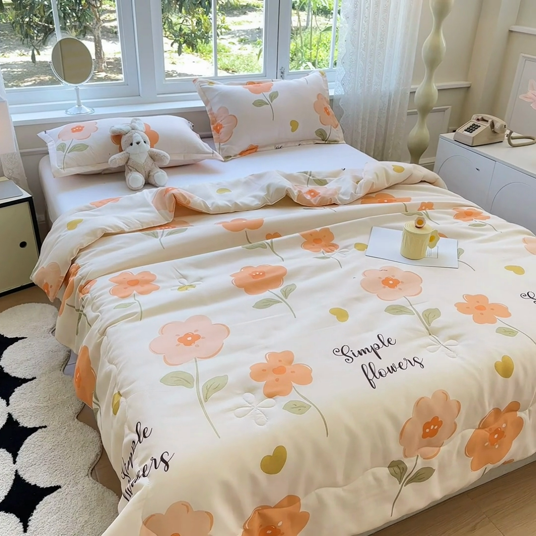 91家纺网 家纺一手货源 找家纺 （总）友承家纺 2025新款A类母婴级大豆夏被夏凉被空调被