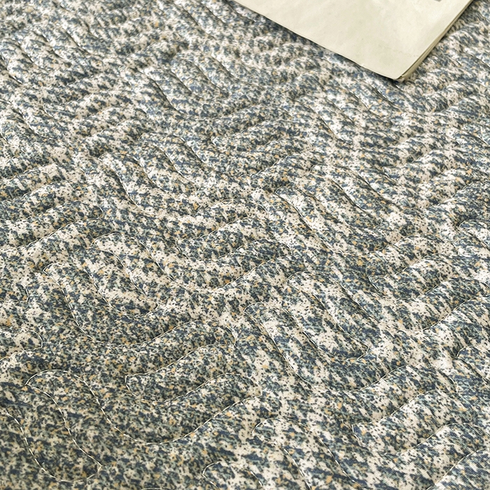 91家纺网 家纺一手货源 找家纺 大渔生活 2025新款磨毛夹棉床盖 子衿格