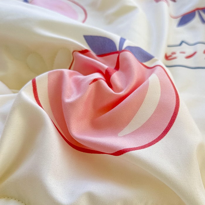 91家纺网 家纺一手货源 找家纺 友承家纺 2025新款A类母婴级大豆夏被夏凉被空调被 桃桃熊