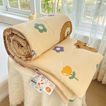 91家纺网 家纺一手货源 找家纺 （总）友承家纺 2025新款A类母婴级大豆夏被夏凉被空调被