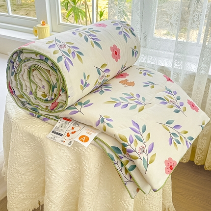 91家纺网 家纺一手货源 找家纺 （总）友承家纺 2025新款A类母婴级大豆夏被夏凉被空调被