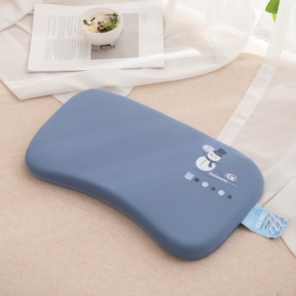 91家纺网 家纺一手货源 找家纺 （总）仁宇枕业 2025新款新品婴幼儿记忆枕头雪人凉感记忆枕芯