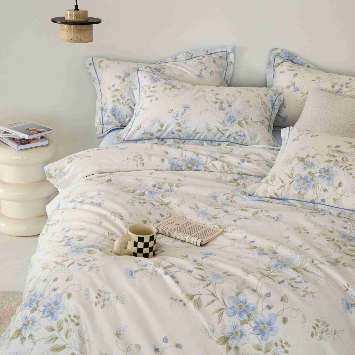 91家纺网 家纺一手货源 找家纺 （总）丽卡家纺 2025新款100s高密新疆长绒棉纯棉四件套