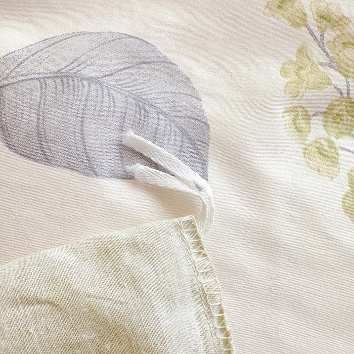 91家纺网 家纺一手货源 找家纺 卡普二店 2024新款爆款加厚卡通小清新全棉纯棉学生宿舍三件套床笠隔天可拿 花汀叶妤