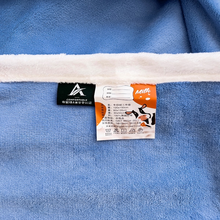 91家纺网 家纺一手货源 找家纺 梵赫 2025新款A类牛奶绒毛巾绣儿童幼儿园三件套多件套 汽车霸王龙