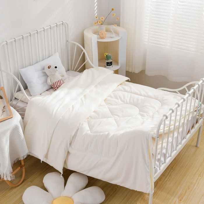 91家纺网 家纺一手货源 找家纺 （总）2025新款儿童幼儿园大豆内胆抑菌大豆被芯