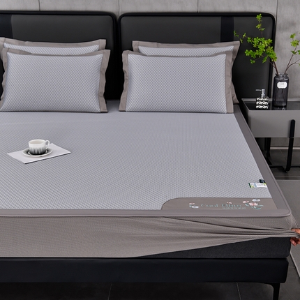 91家纺网 家纺一手货源 找家纺 （总）小牛席业 2024新款7D速冷凉感豆豆席凉席系列（床笠款）凉席藤席冰藤席冰丝席竹席乳胶席乳胶凉席凉感豆豆席