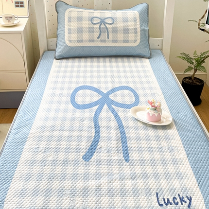 川悦生活 2025新款大阪凉豆豆学生床凉感凉席 达妮夏日