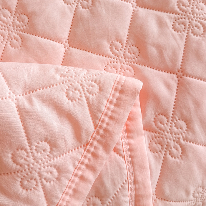 91家纺网 家纺一手货源 找家纺 2025新款亲肤舒适水洗棉夏被 水洗棉-玉