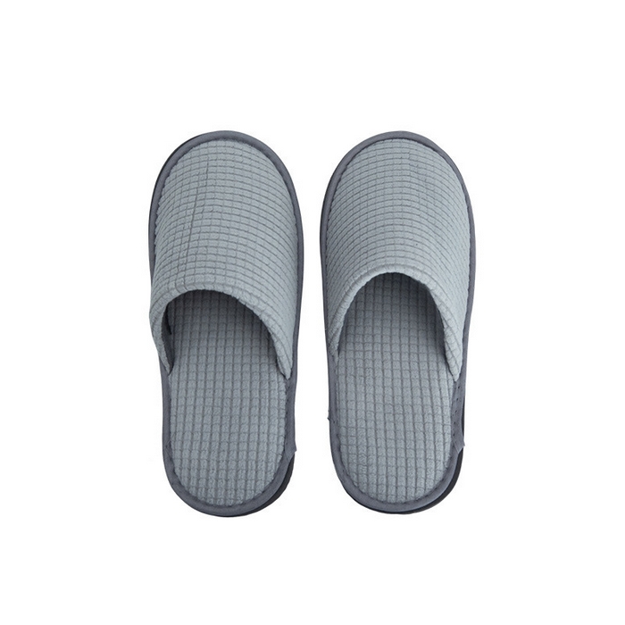 91家纺网 家纺一手货源 找家纺 （总）锦兴酒店布草 2025新款一次性拖鞋高档酒店民宿宾馆专用加厚防滑拖鞋拉毛绒麻布拖鞋批发【拖鞋定制3000起】