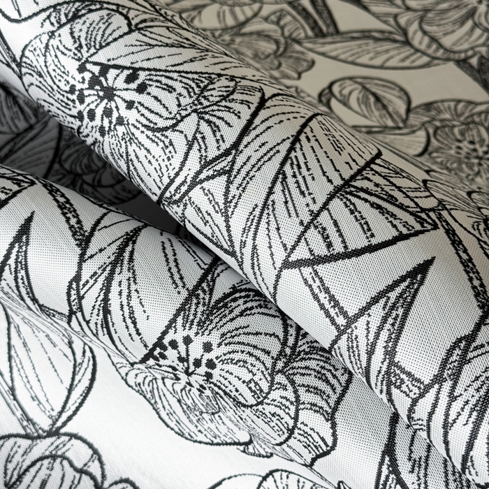 91家纺网 家纺一手货源 找家纺 九花鹿 2025新款A类赫本风PE凉感提花冰丝凉席-平铺款 复古繁花