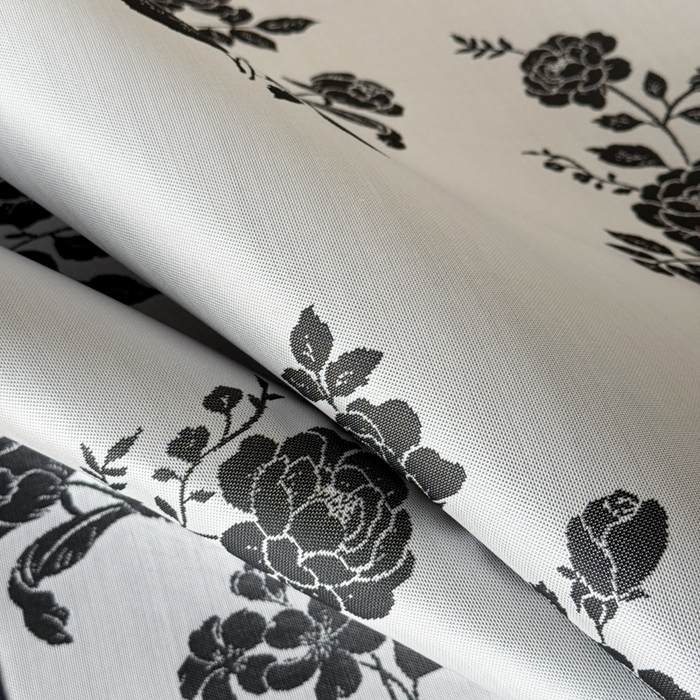 91家纺网 家纺一手货源 找家纺 九花鹿 2025新款A类赫本风PE凉感提花冰丝凉席-平铺款 蔓蔓