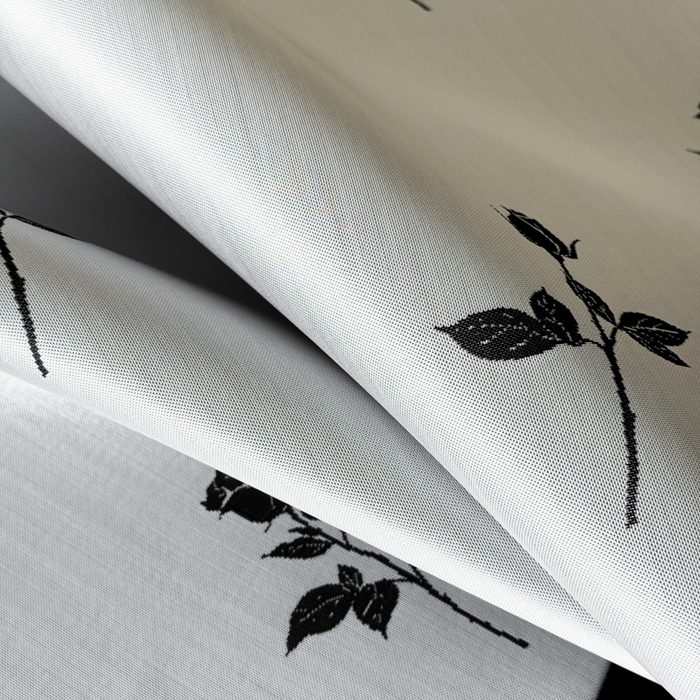 91家纺网 家纺一手货源 找家纺 九花鹿 2025新款A类赫本风PE凉感提花冰丝凉席-平铺款 玫瑰