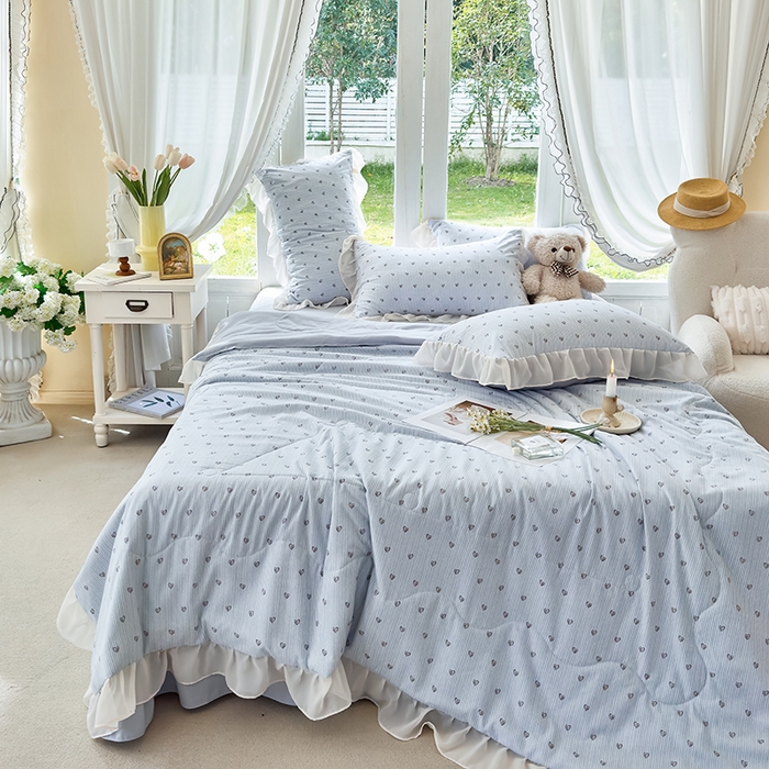 91家纺网 家纺一手货源 找家纺 （总）梦莱斯 2025新款夏被四件套