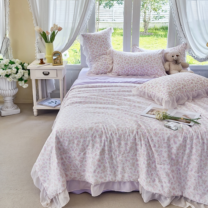 91家纺网 家纺一手货源 找家纺 （总）梦莱斯 2025新款夏被四件套