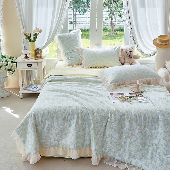 91家纺网 家纺一手货源 找家纺 （总）梦莱斯 2025新款夏被四件套