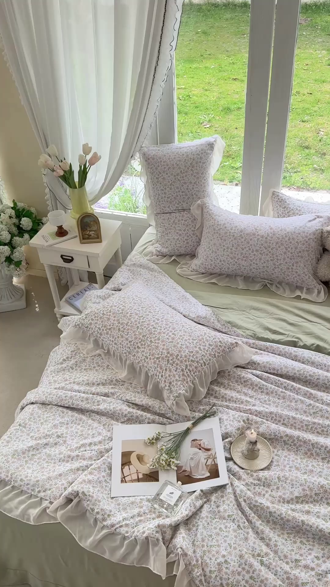 91家纺网 家纺一手货源 找家纺 梦莱斯 2025新款夏被四件套 星蔓-桔