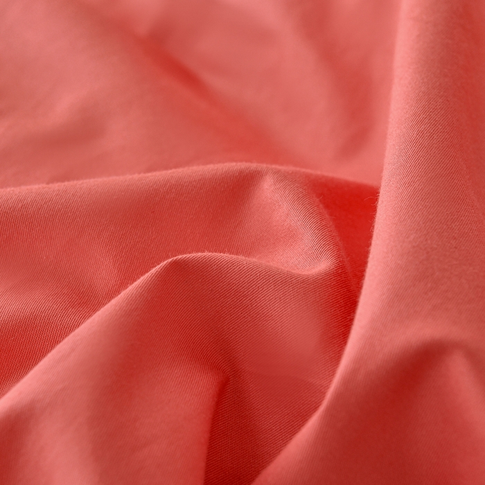 91家纺网 家纺一手货源 找家纺 宇彬家纺 2025直播热新款13374全棉母婴级压线纯色刺绣四件套全棉贡缎新疆长绒字母款轻奢 山茶-宝石红