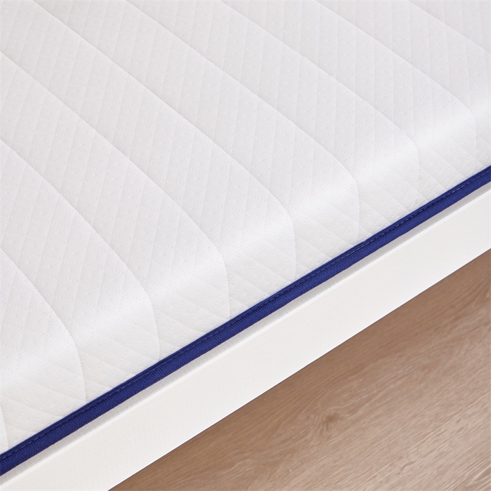 91家纺网 家纺一手货源 找家纺 优承佳生活馆（床垫） 2025新款学生床垫单边烫画款 单边款-白-蓝边