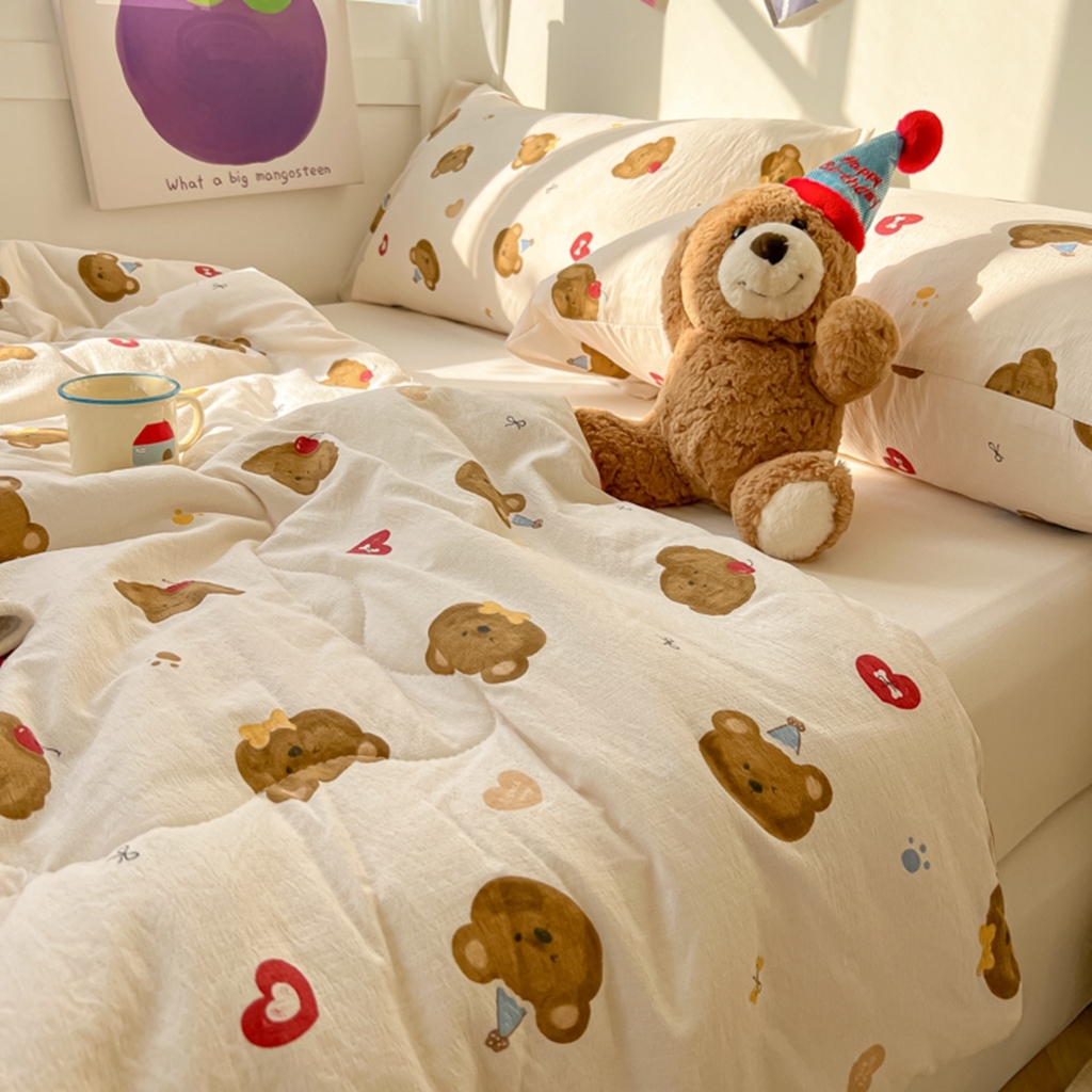 91家纺网 家纺一手货源 找家纺 （总）韩巢家纺 2025新款A类云感双层纱夏被夏凉被空调被薄被子空调被