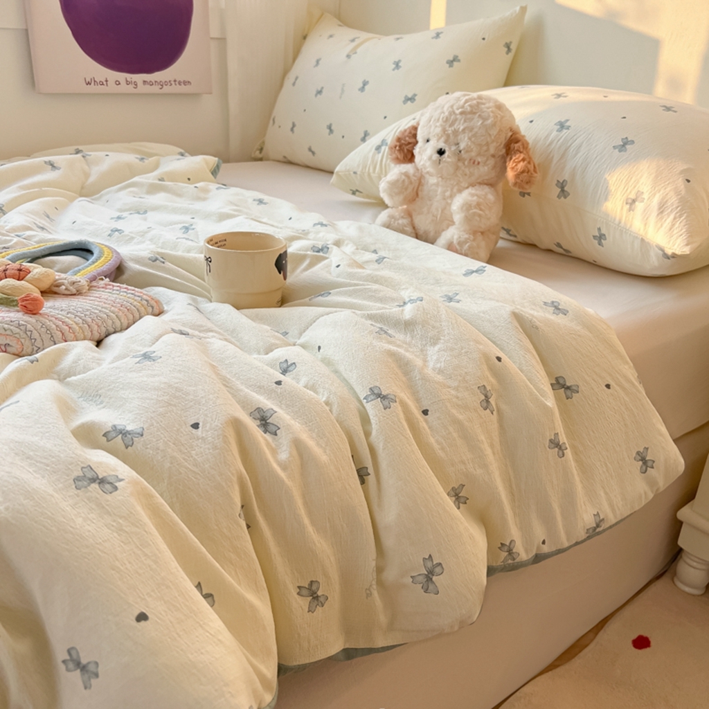 91家纺网 家纺一手货源 找家纺 韩巢家纺 2025新款A类云感双层纱夏被夏凉被空调被薄被子空调被 倾结