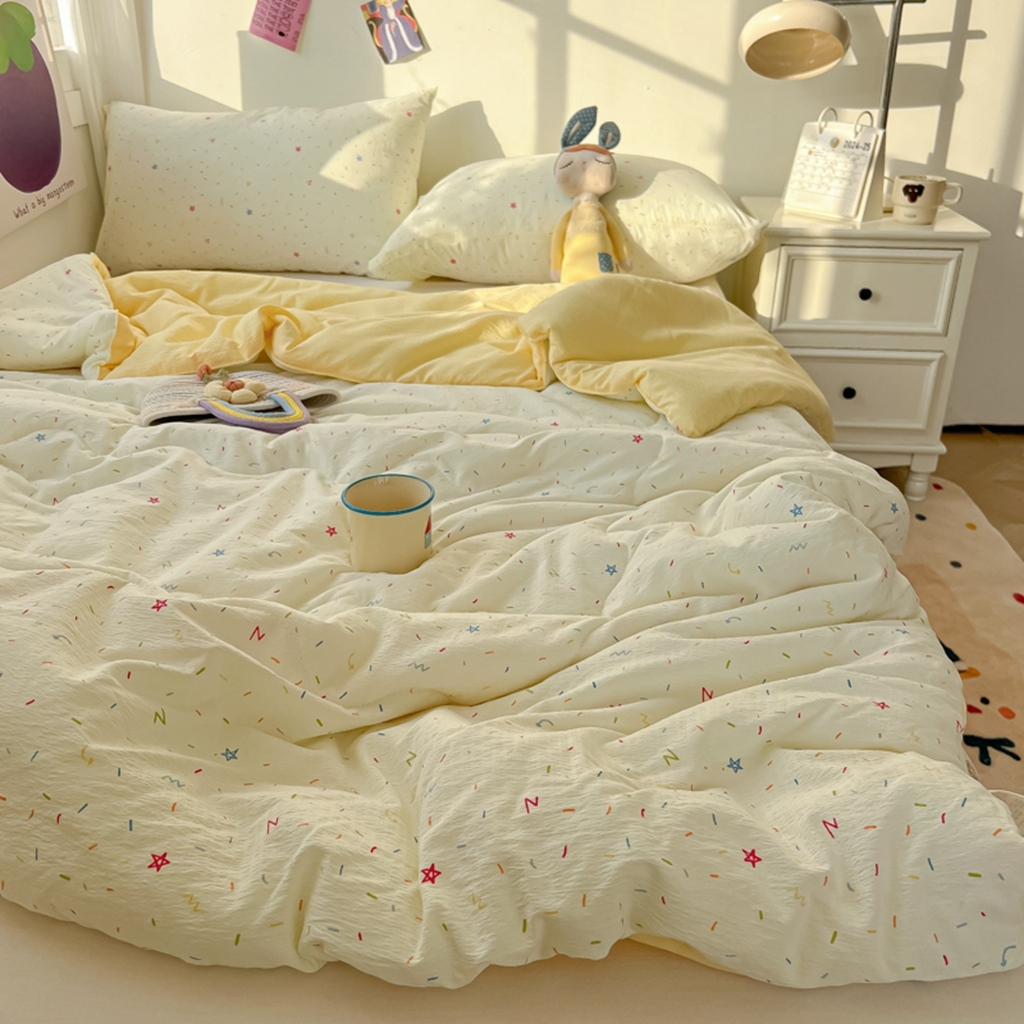 91家纺网 家纺一手货源 找家纺 韩巢家纺 2025新款A类云感双层纱夏被夏凉被空调被薄被子空调被 织梦