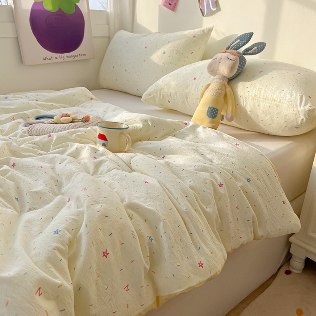 91家纺网 家纺一手货源 找家纺 韩巢家纺 2025新款A类云感双层纱夏被夏凉被空调被薄被子空调被 织梦