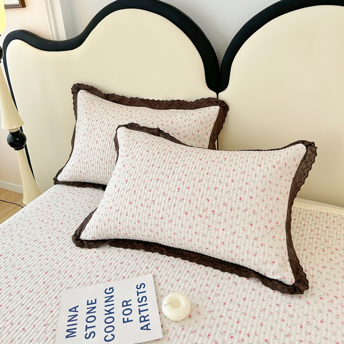 91家纺网 家纺一手货源 找家纺 柠馨 2025新款全棉纯棉印花花边床盖四件套-随心配系列 绮幻