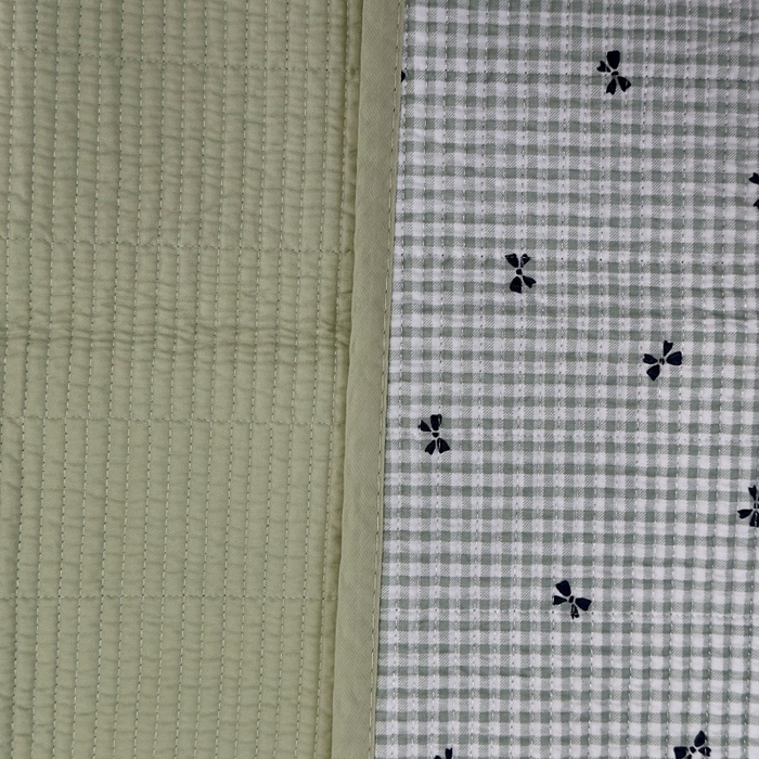 91家纺网 家纺一手货源 找家纺 慕晨 2025新款酵素砂洗双面全棉纯棉棉花单床盖 床盖单件-场景二 香榭丽