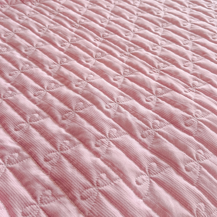 91家纺网 家纺一手货源 找家纺 梓依家纺 2025新款亲肤舒适云沙棉夏被 云沙棉-粉紫