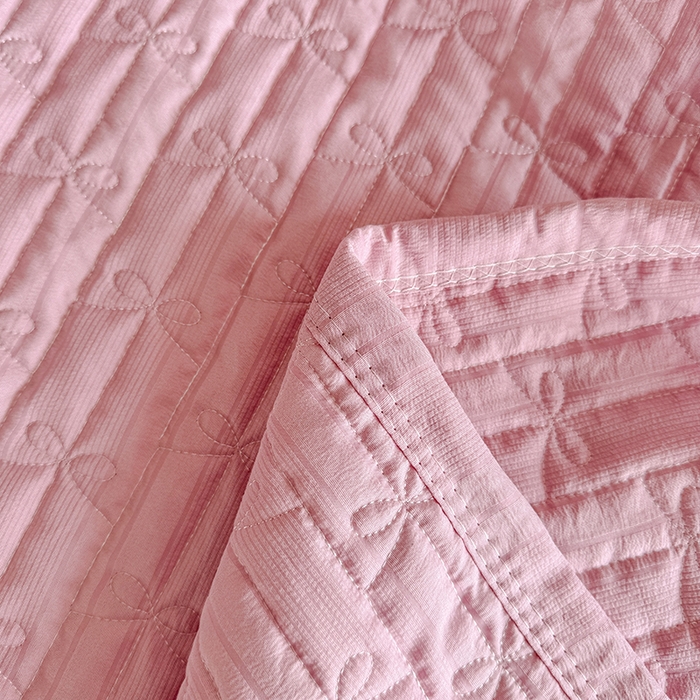 91家纺网 家纺一手货源 找家纺 梓依家纺 2025新款亲肤舒适云沙棉夏被 云沙棉-粉紫