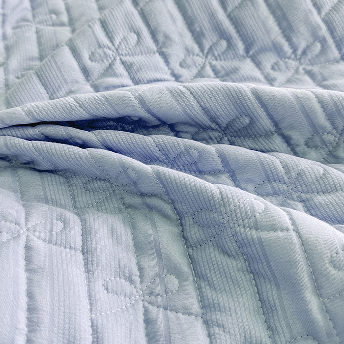 91家纺网 家纺一手货源 找家纺 梓依家纺 2025新款亲肤舒适云沙棉夏被 云沙棉-蓝紫