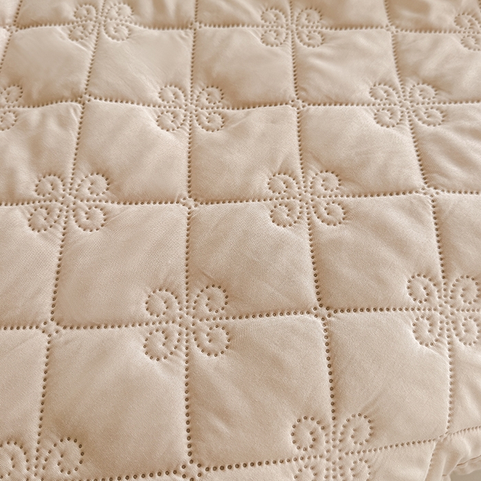 91家纺网 家纺一手货源 找家纺 梓依家纺 2025新款亲肤舒适水洗棉夏被 水洗棉-卡其