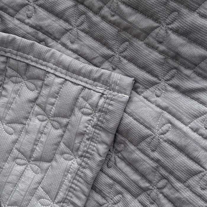 91家纺网 家纺一手货源 找家纺 梓依家纺 2025新款亲肤舒适云沙棉夏被 云沙棉-深灰