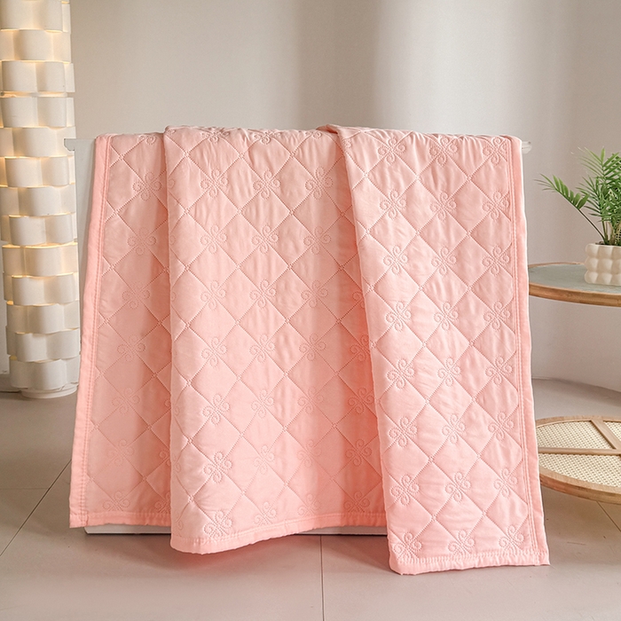 91家纺网 家纺一手货源 找家纺 梓依家纺 2025新款亲肤舒适水洗棉夏被 水洗棉-玉