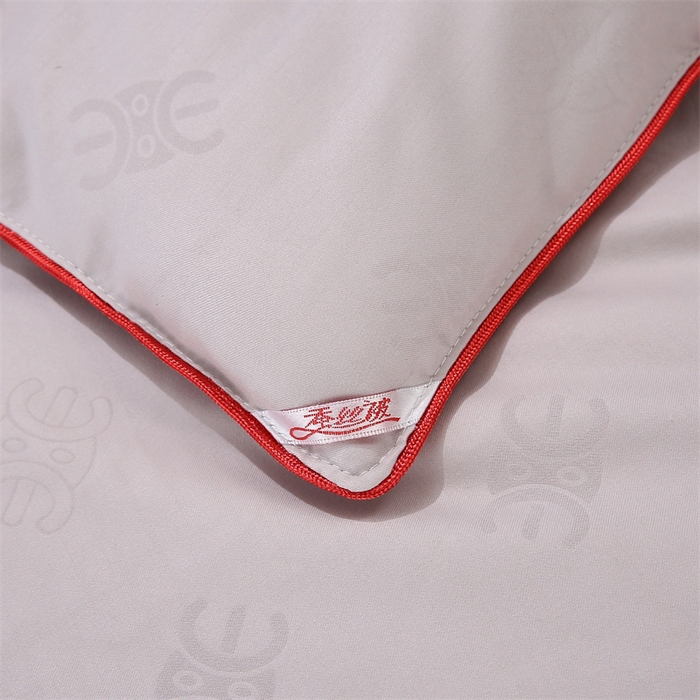 91家纺网 家纺一手货源 找家纺 芭芭棉家纺 2025春夏新款全棉纯棉百福被被子被芯 百福刺绣-灰