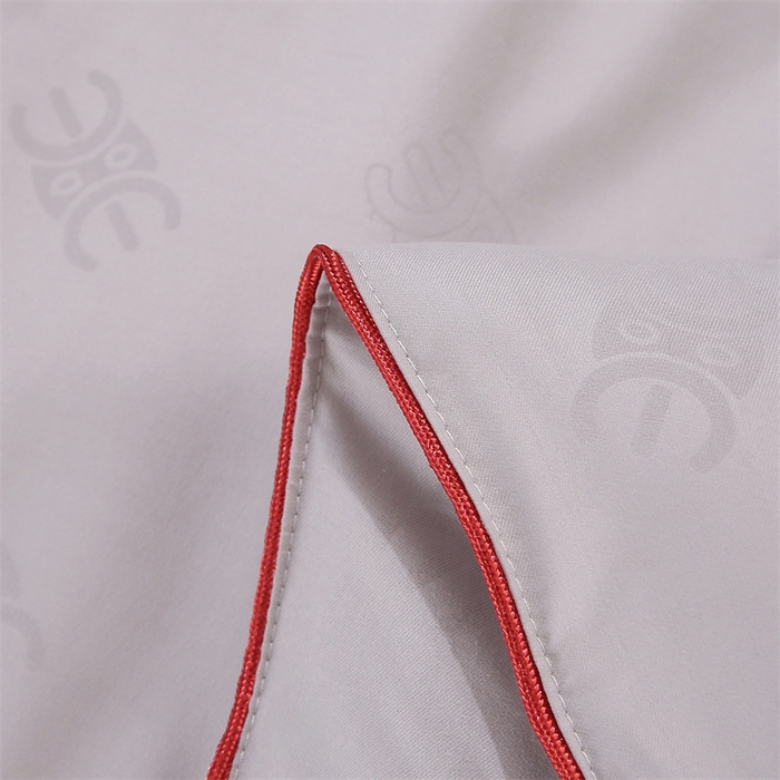 91家纺网 家纺一手货源 找家纺 芭芭棉家纺 2025春夏新款全棉纯棉百福被被子被芯 百福刺绣-灰