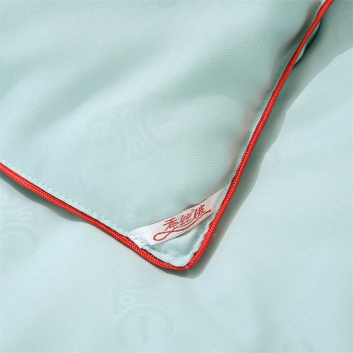 91家纺网 家纺一手货源 找家纺 芭芭棉家纺 2025春夏新款全棉纯棉百福被被子被芯 百福刺绣-绿