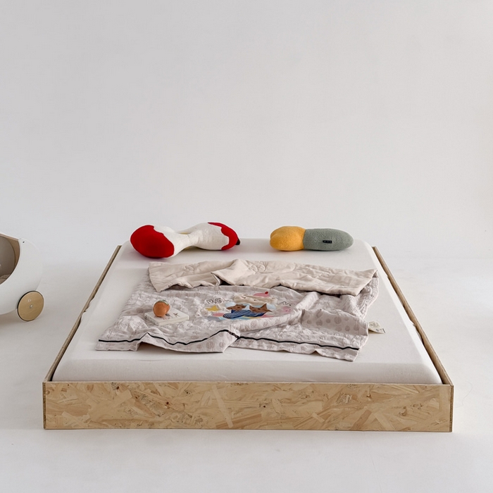 91家纺网 家纺一手货源 找家纺 喜多兔儿童家纺 2025春夏新款小软萌贴布绣纱布被 卡其色软萌小熊