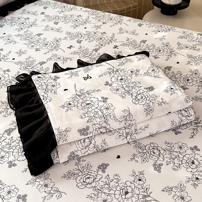 91家纺网 家纺一手货源 找家纺 大麦家纺 2025新款碳光冰丝软席子凉席-床裙款 半夏清风