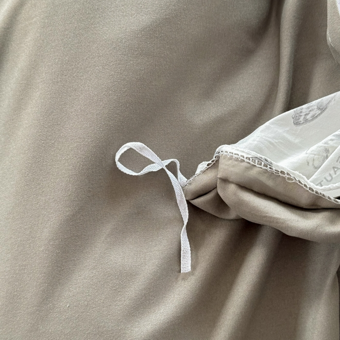 91家纺网 家纺一手货源 找家纺 丝芙妮家居（原乐视家纺） 2025春夏新款水洗皱皱棉印花四件套 蝶舞