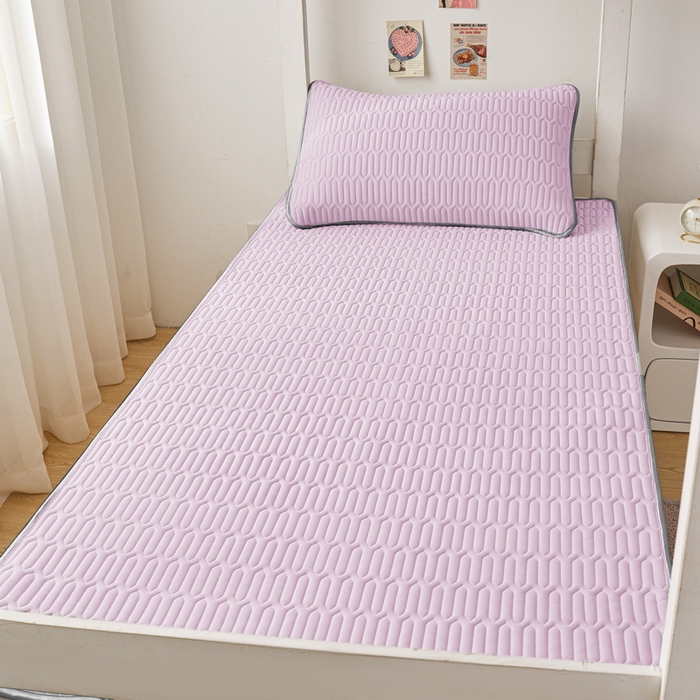 91家纺网 家纺一手货源 找家纺 （总）爱思凯家纺 2025新款【印花成人0.3 乳胶凉席】清新0.3 乳胶条席款