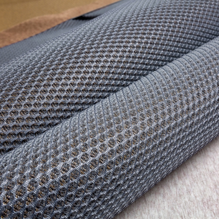 91家纺网 家纺一手货源 找家纺 宜家坊 2025新款A类纯色绣花冰藤席凉席三件套 钛古咖-床席款