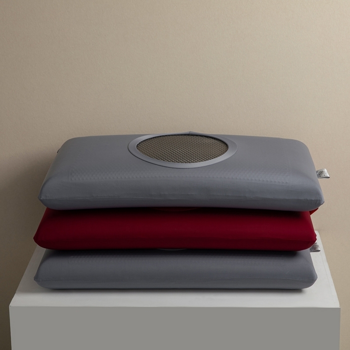 91家纺网 家纺一手货源 找家纺 （总）鸿橡源 2025新款竹炭红石榴枕头枕芯